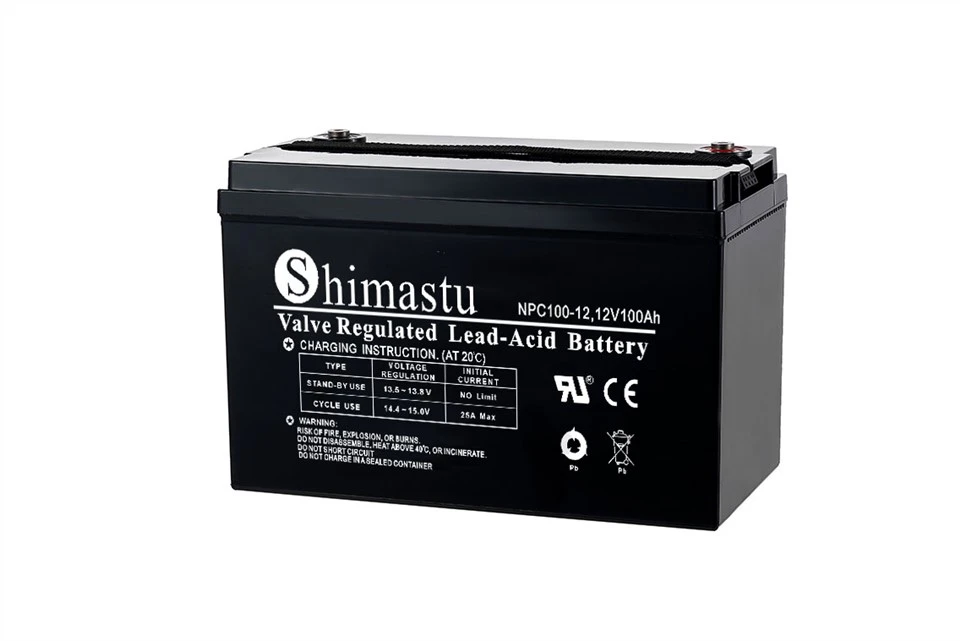 12V100Ah VRLA Deep Cycle-batterij