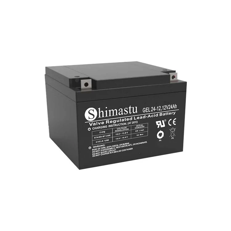 12V 24Ah GEL-accu