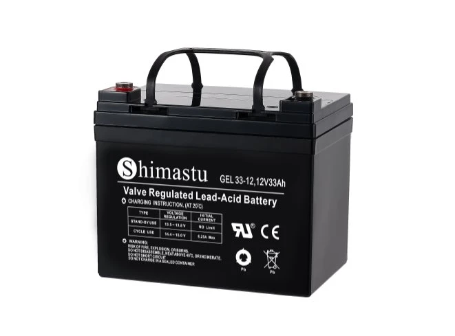 12V 33Ah GEL-accu