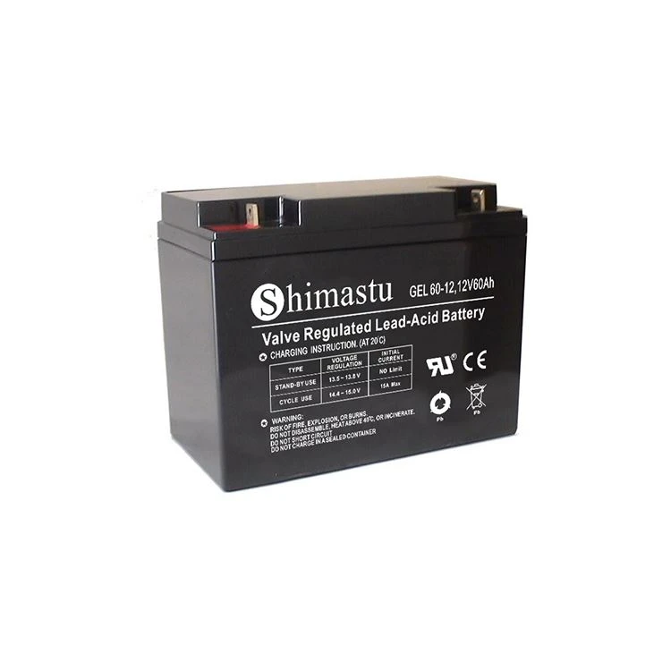 12V 60Ah GEL-accu