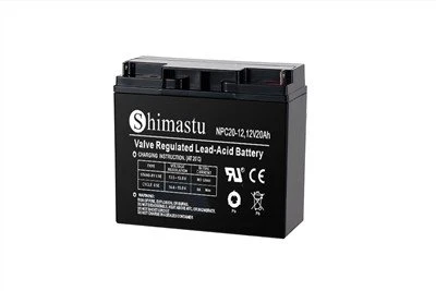 12v 20ah agm deep-cycle batterij