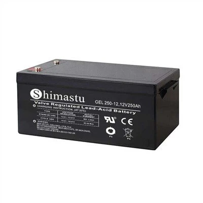 12V 250Ah GEL-accu