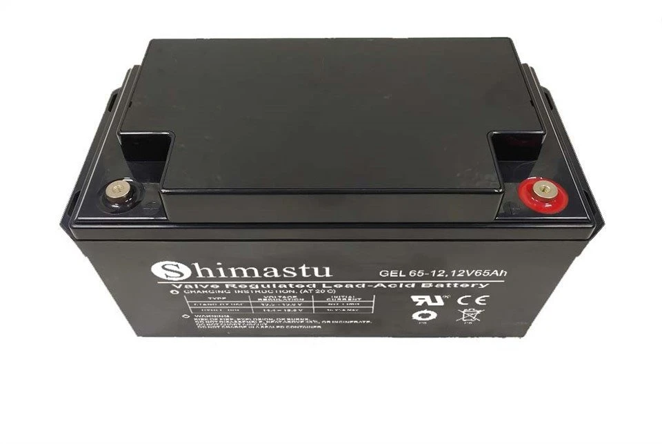 Klepgeregelde loodzuurgelbatterij